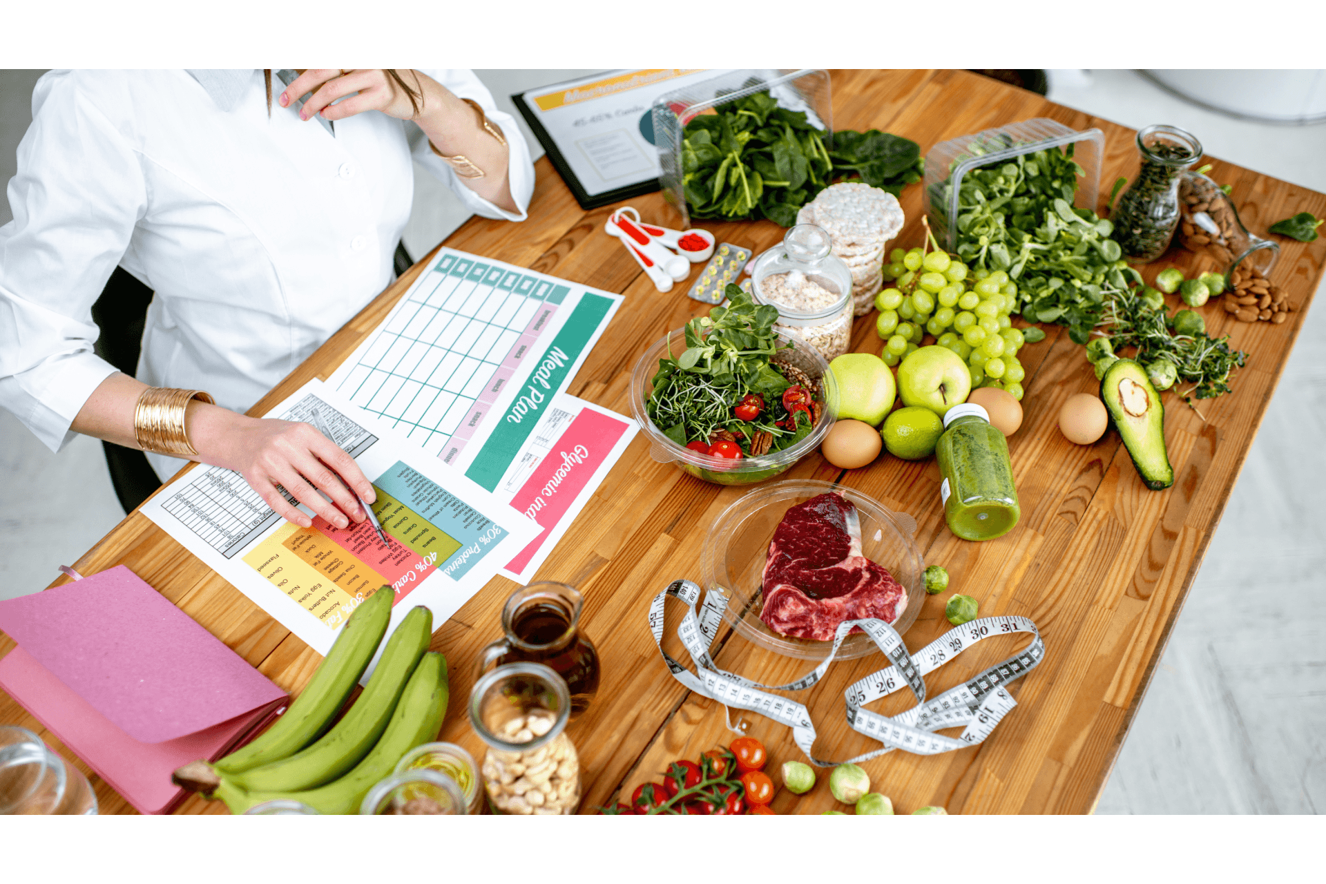 Planejamento e Adaptações de Menus e Cardápios