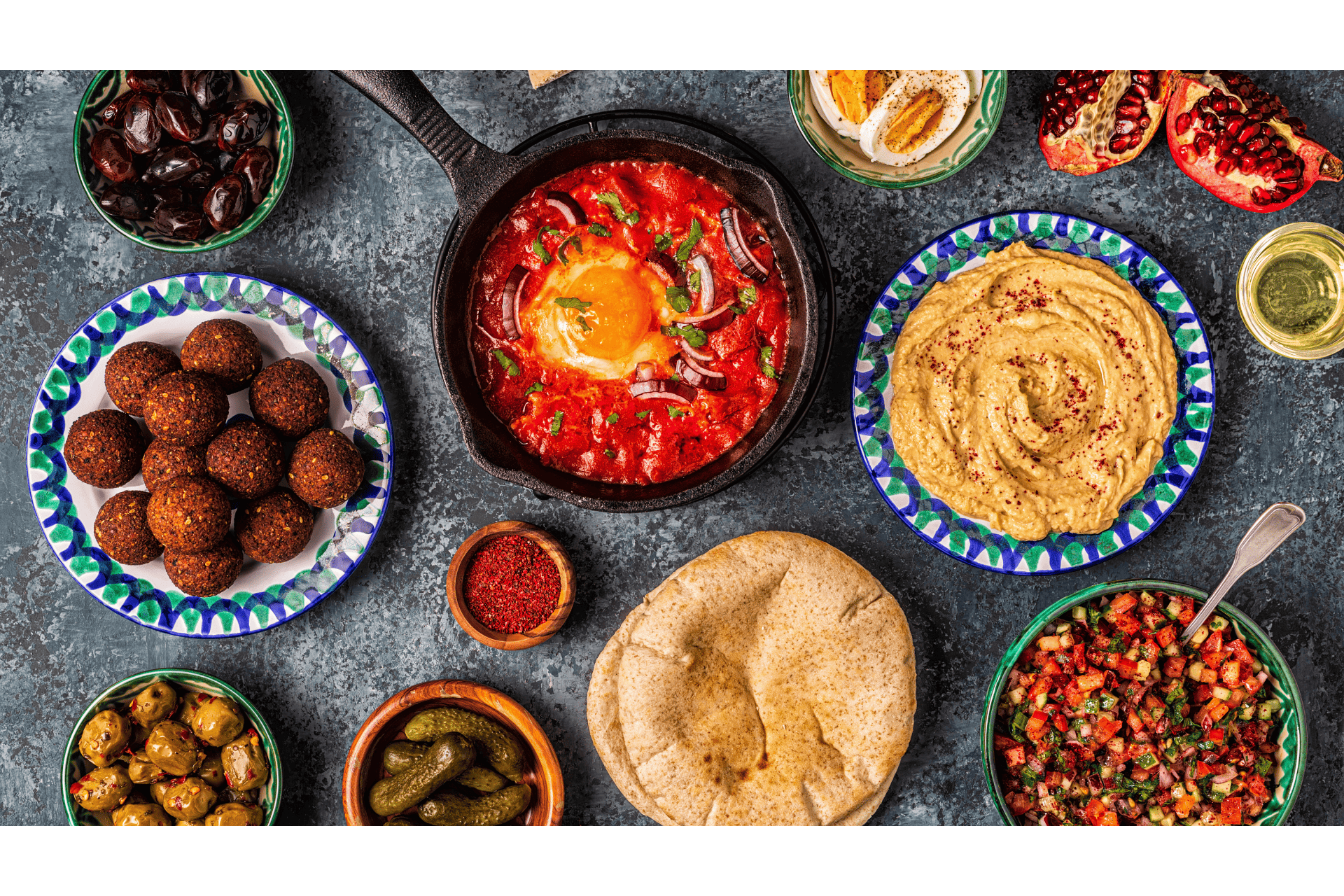 Leveza e Sabor: Gastronomia Árabe e Mediterrânea